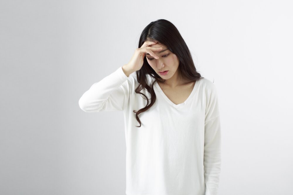 自律神経失調症と言われた女性